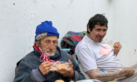 Luis César Arriola. Tiene 80 años y es&nbsp;exchofer de colectivos.