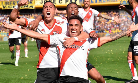 River derrotó a Boca por 2 a 0 en La Bombonera. River derrotó a Boca por 2 a 0 en La Bombonera.