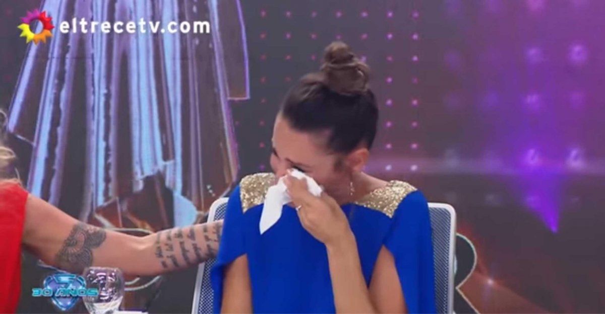 El llanto desconsolado de Pampita en medio de ShowMatch ¿Qué pasó?