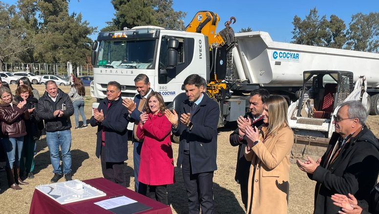 Empezó la construcción de la primera Estación Policial en la ciudad de Santa Fe