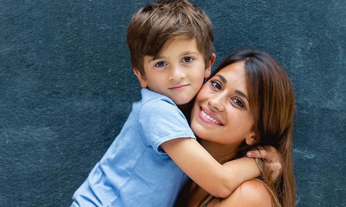 Antonela Roccuzzo saludó a su hijo mayor Thiago con un tierno post.&nbsp;