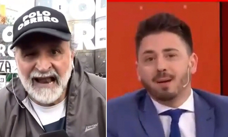 Un dirigente social estalló contra Pampito. Un dirigente social estalló contra Pampito.
