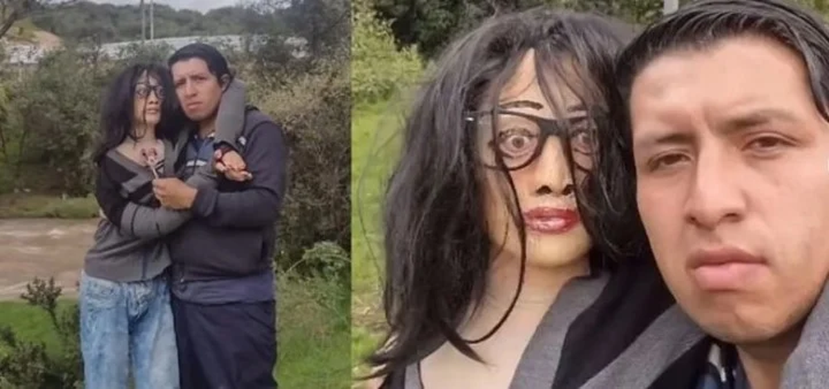 Un usuario de TikTok de Colombia afirma estar en pareja con una muñeca. 