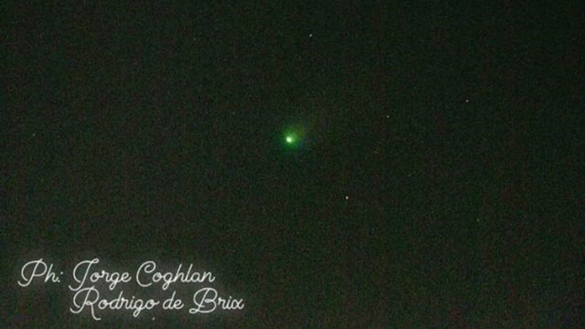 El cometa Leonard desde el CODE.
