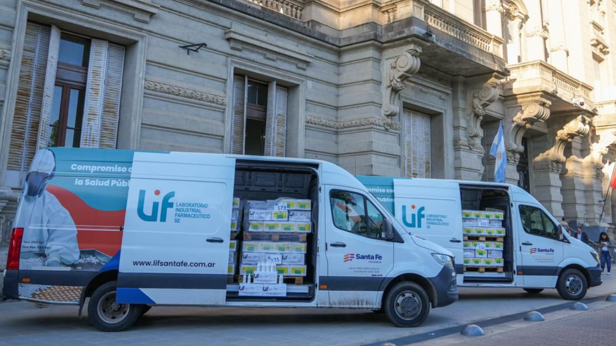 El primer camión partió el viernes