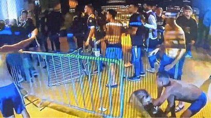 El Gobierno analiza aislar a la delegación de Boca tras los incidentes en Brasil