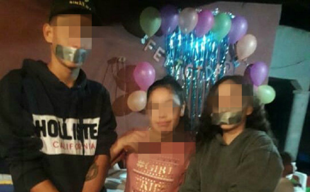 Narcocumpleaños infantil: se sacó fotos con invitados secuestrados