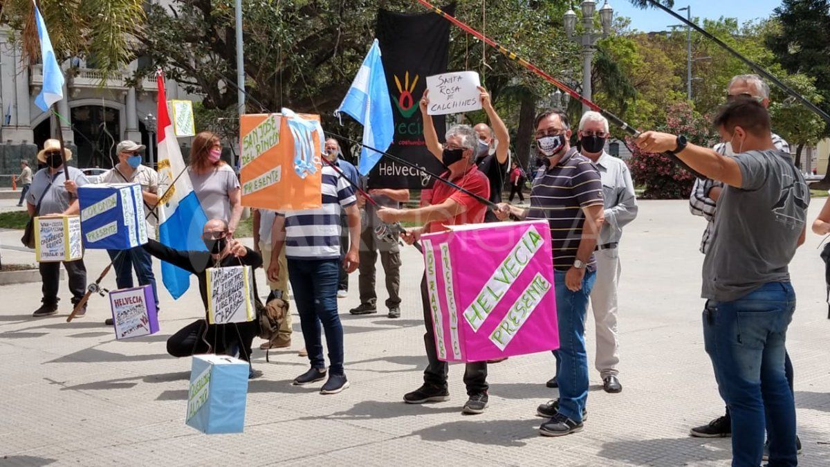 Los cabañeros fueron recibidos por el secretario de Turismo, Alejandro Grandinetti.
