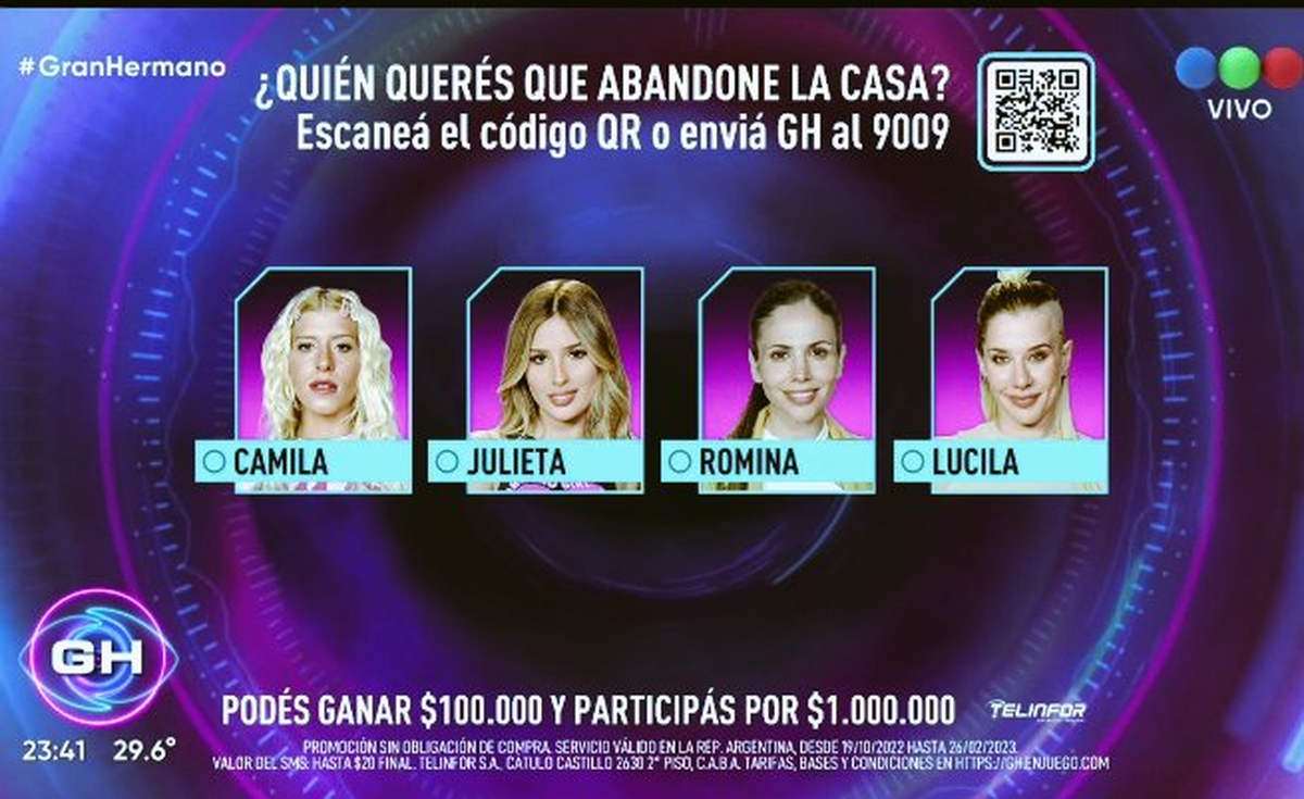 Gran Hermano: en una nueva Gala de Nominación