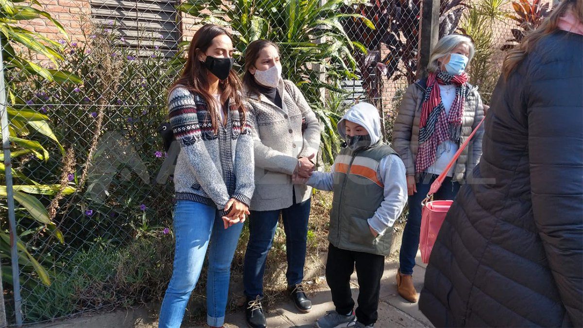 La mamá de uno de los alumnos explicó que 