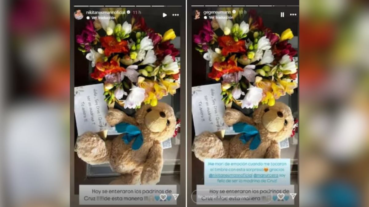 Nicole Neumann decidió que su hermana sea la madrina de Cruz. Nicole Neumann decidió que su hermana sea la madrina de Cruz.