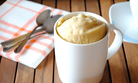 como hacer un delicioso mug cake de vainilla para tu desayuno como hacer un delicioso mug cake de vainilla para tu desayuno