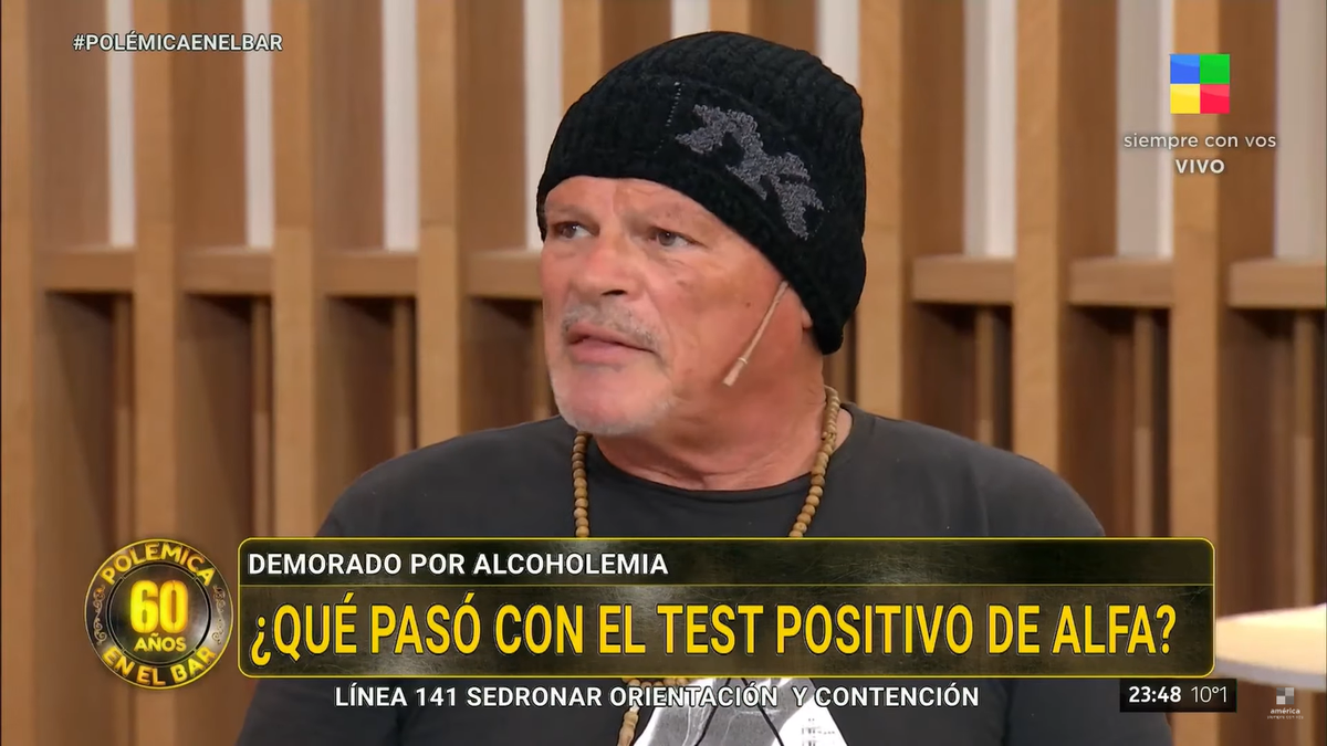 Alfa de Gran Hermano dio positivo en un control de alcoholemia. Alfa de Gran Hermano dio positivo en un control de alcoholemia.