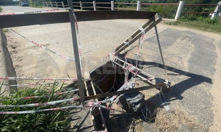 El socavón de barrio Colastiné Sur lleva varios meses sin ser reparado. El socavón de barrio Colastiné Sur lleva varios meses sin ser reparado.