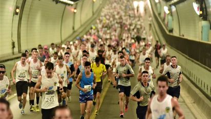 Túnel Subfluvial: operativo de tránsito por la maratón 