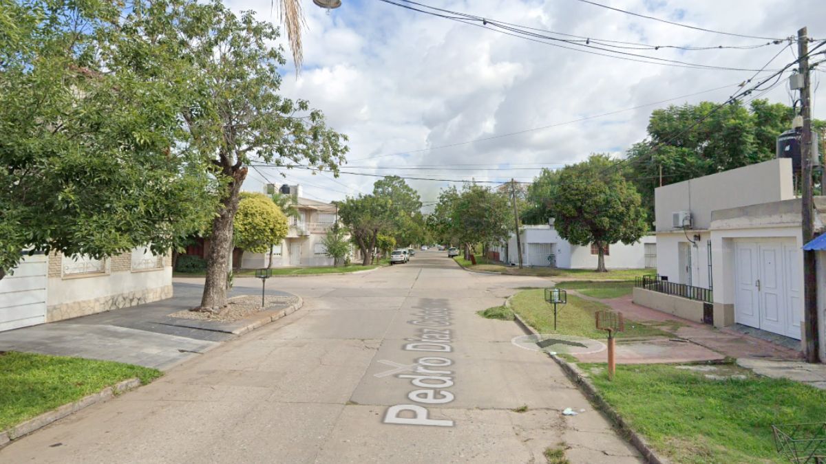 El hecho ocurrió en Pedro Diaz Colodrero al 1300 en barrio Candioti Norte.