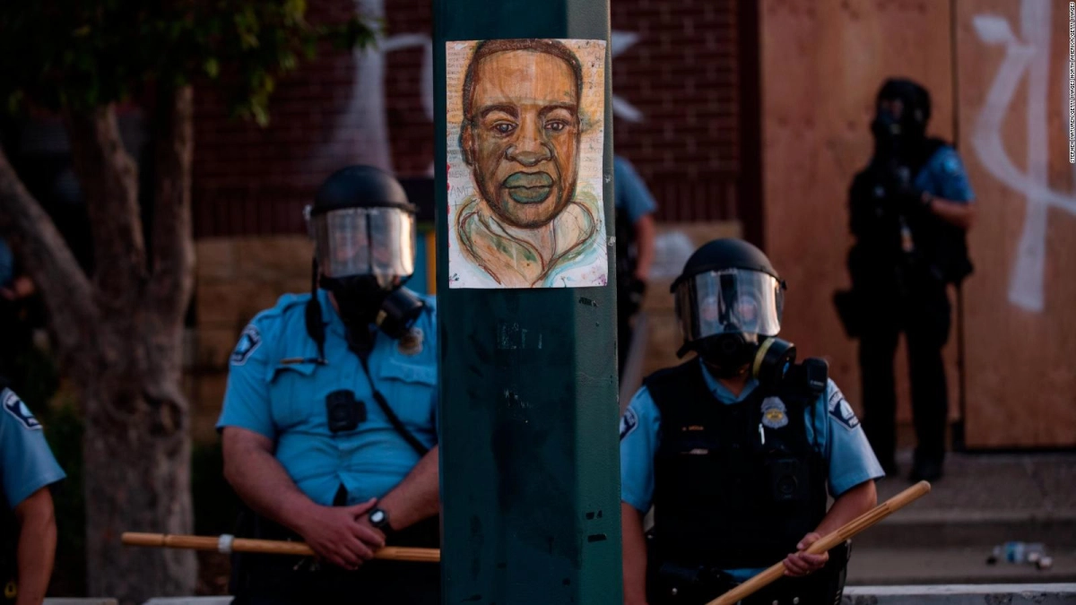 Manifestaci&oacute;n por el crimen de George Flyd