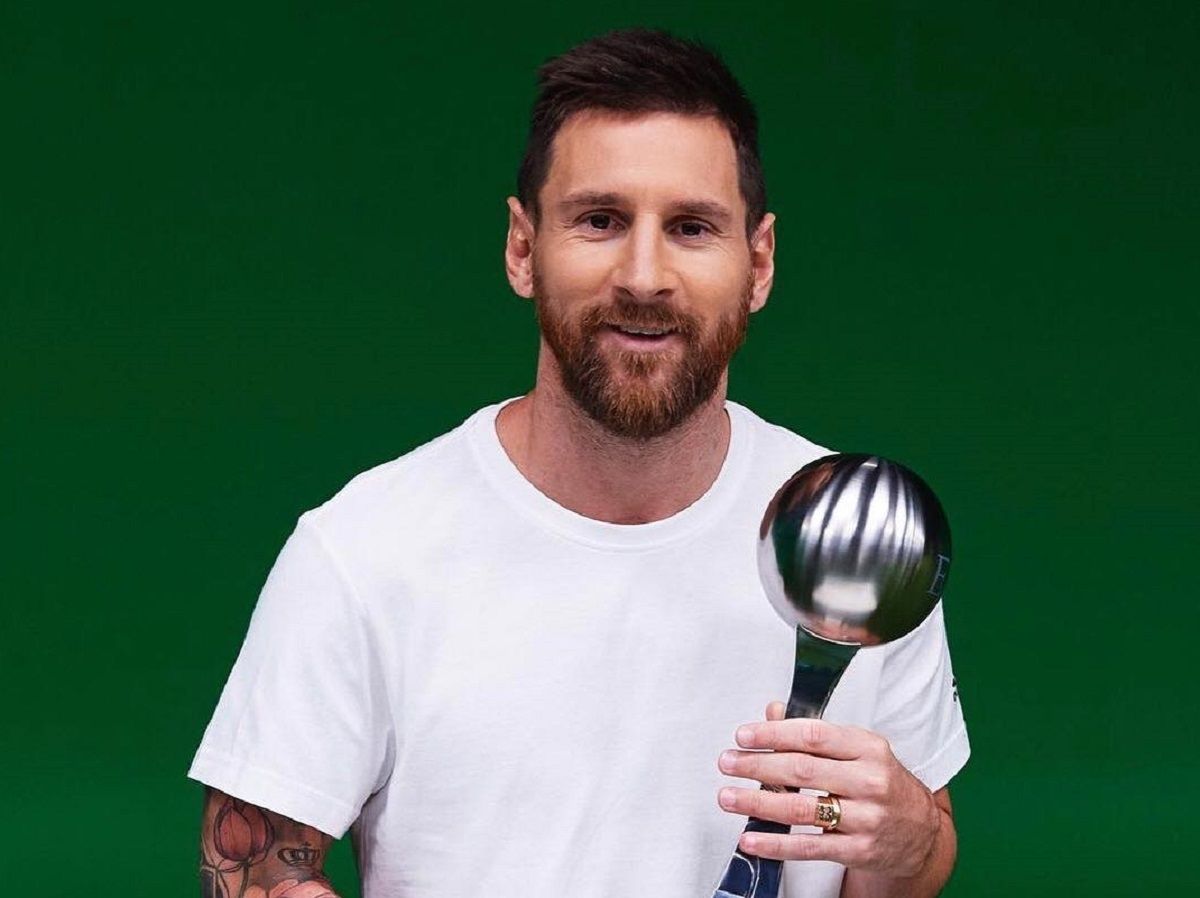 Lionel Messi llegó hace dos días a Estados Unidos y ya recibió dos premios por parte de la cadena Espn.