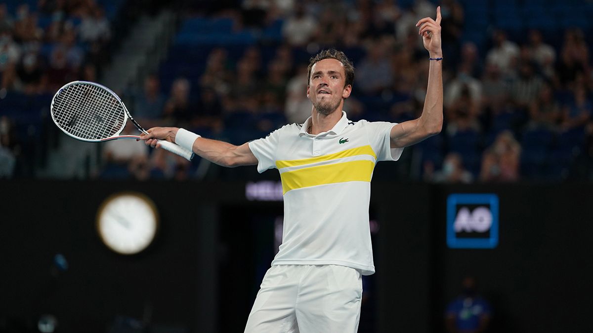 Medvedev le ganó a Auger-Aliassime y enfrentará a Djokovic en la final del US Open