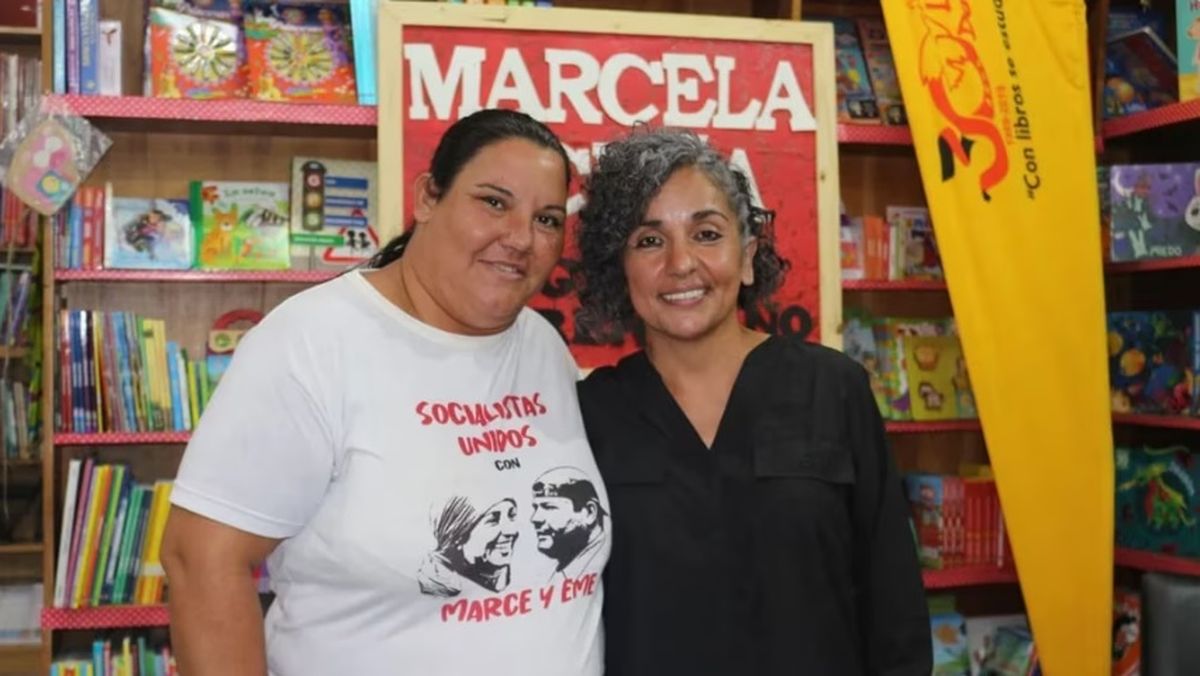 Fabiana González, la asistente de Emerenciano Sena y Marcela Acuña. Fabiana González, la asistente de Emerenciano Sena y Marcela Acuña.