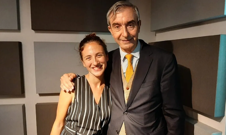 Carolina Amoroso se emocionó con las palabras de Nelson Castro desde Ucrania Carolina Amoroso se emocionó con las palabras de Nelson Castro desde Ucrania