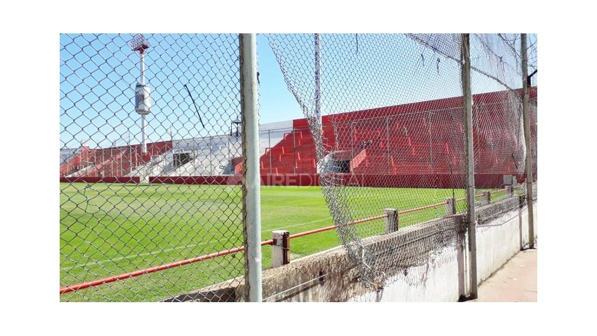 Así quedó el estadio 15 de Abril tras los incidentes