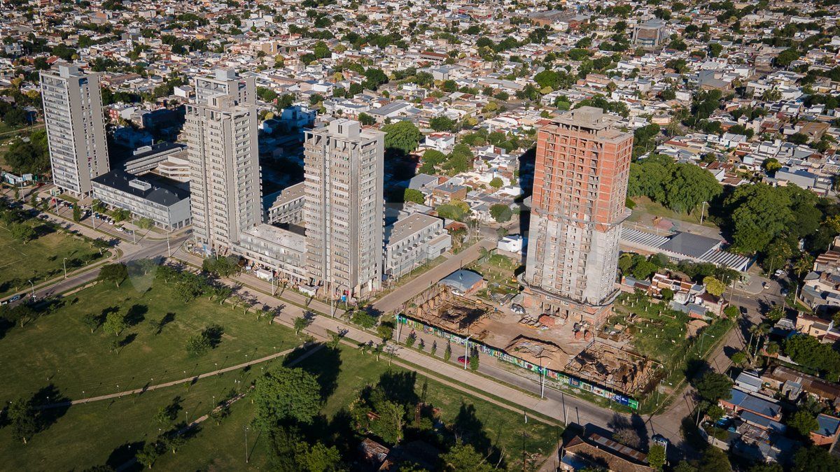 Torres Procrear II en el Parque Federal. 
