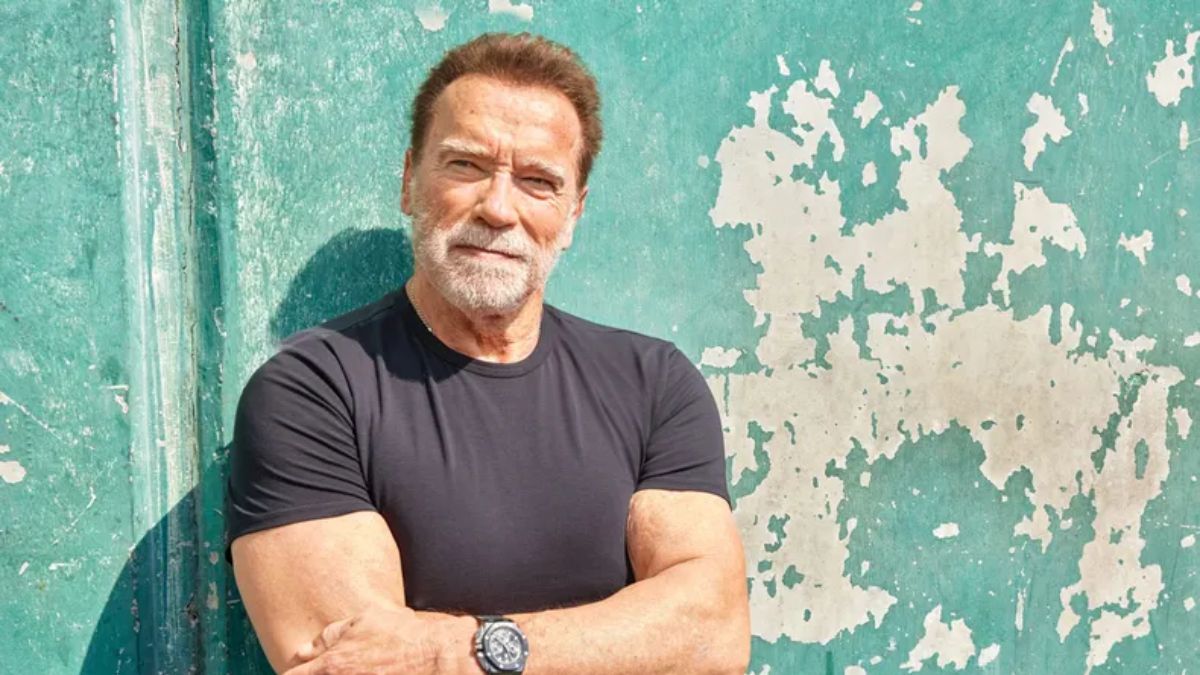 Entrenando de manera eficiente: Arnold muestra su enfoque de superseries. Entrenando de manera eficiente: Arnold muestra su enfoque de superseries.