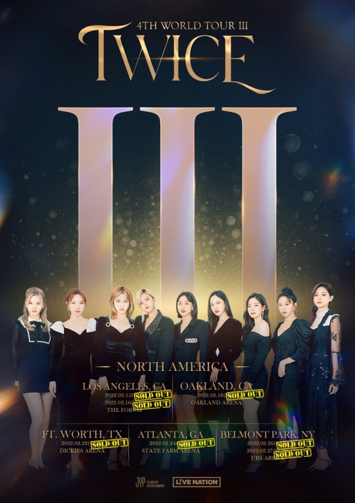 TWICE agota los siete conciertos en Estados Unidos.