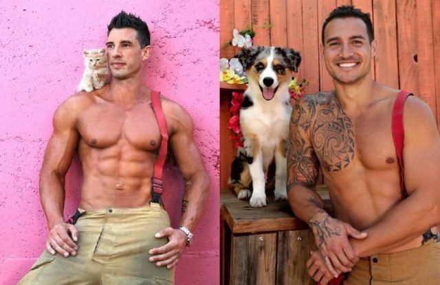 El calendario de bomberos ya es un clásico de fin de año.