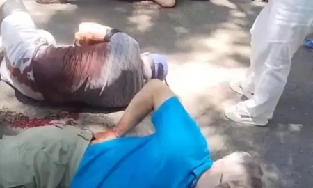 Cuatro profesores estadounidenses fueron apuñalados en un parque público de China. Cuatro profesores estadounidenses fueron apuñalados en un parque público de China.