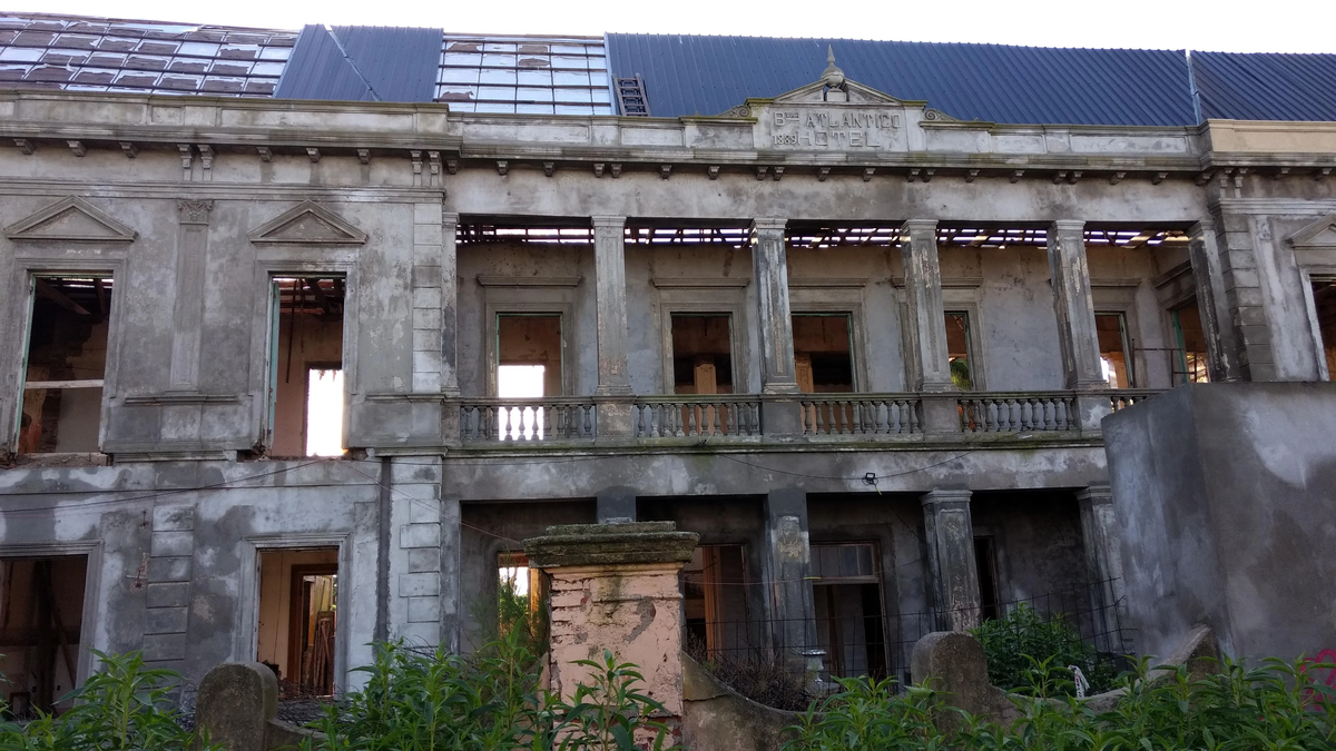 Luego de años el hotel quedó casi sin rastros a principios del siglo XX