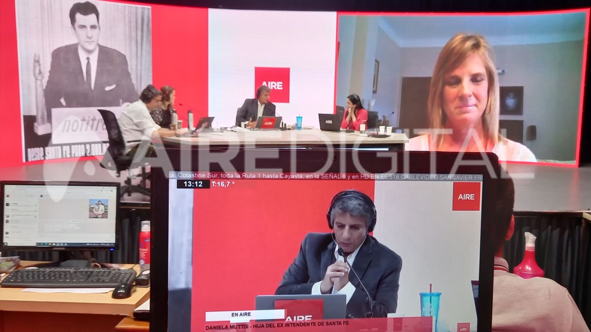 Daniela Muttis homenajeó a su padre en Ahora Vengo.