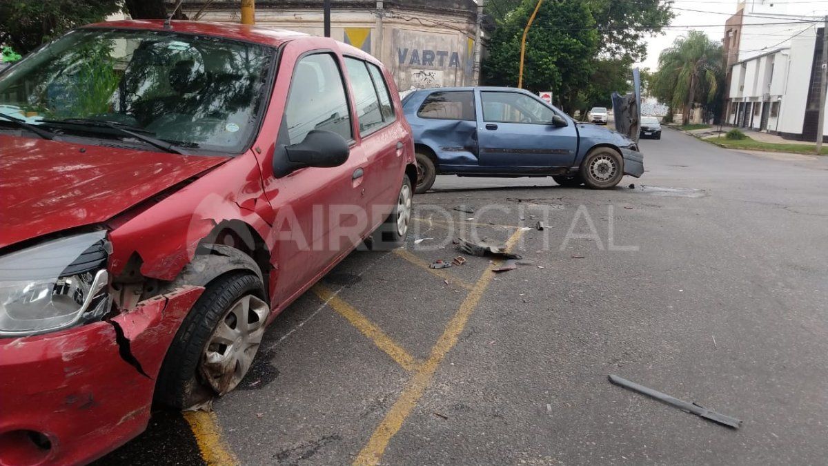 Accidente en el barrio Candioti Sur