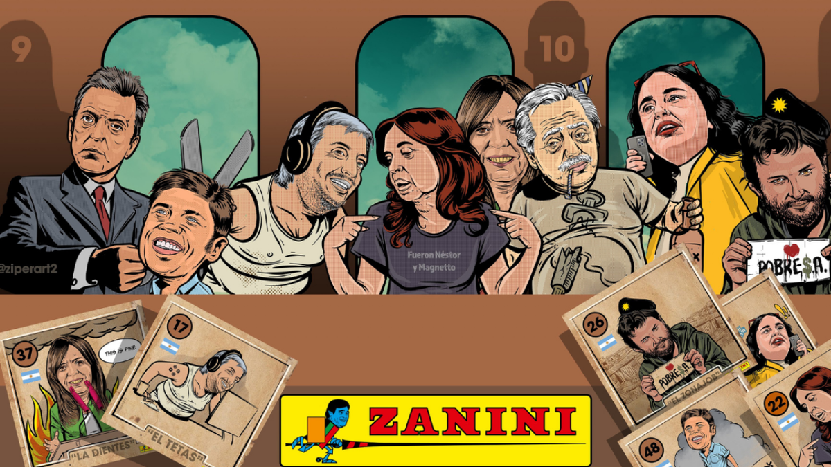 El álbum del mundial de la corrupción Argentina 2022 que se volvió viral