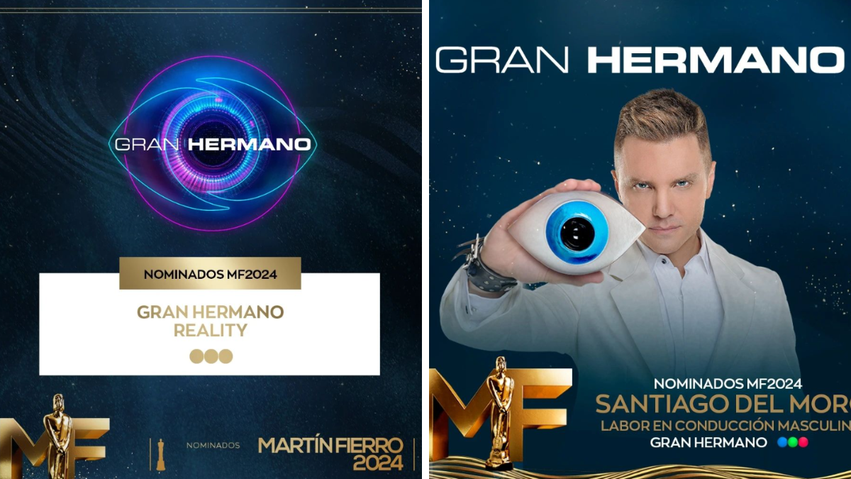 Las nominaciones de Gran Hermano en los Martín Fierro 2024. Las nominaciones de Gran Hermano en los Martín Fierro 2024.