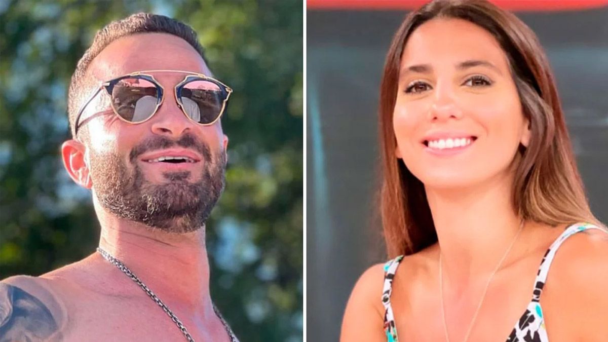 Cinthia Fernández y Martín Baclini cada vez más cerca.&nbsp;