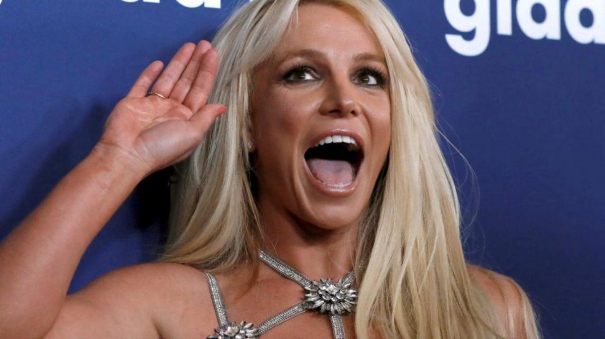 Britney Speas explota de felicidad.
