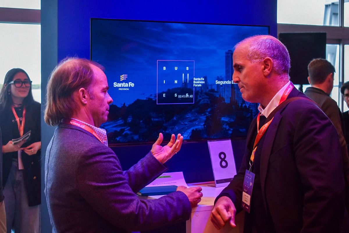 El Santa Fe Business Forum vinculó a inversores y startups santafesinas.