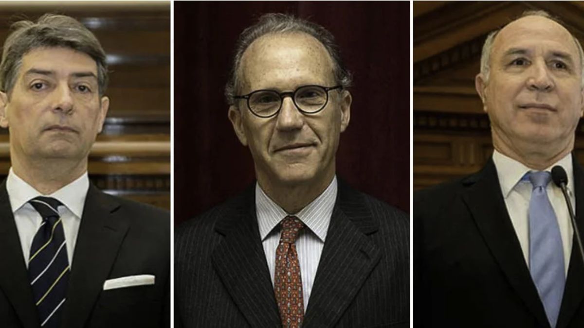 Horacio Rosatti, Carlos Rosenkrantz y Ricardo Lorenzetti. Horacio Rosatti, Carlos Rosenkrantz y Ricardo Lorenzetti.