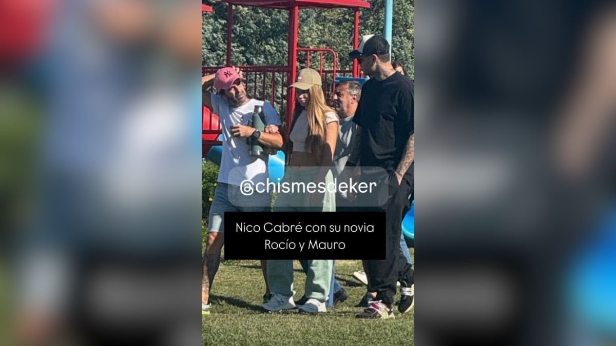 Nicolás Cabré, Rocío Pardo y Mauro Icardi en una charla distendida. Nicolás Cabré, Rocío Pardo y Mauro Icardi en una charla distendida.