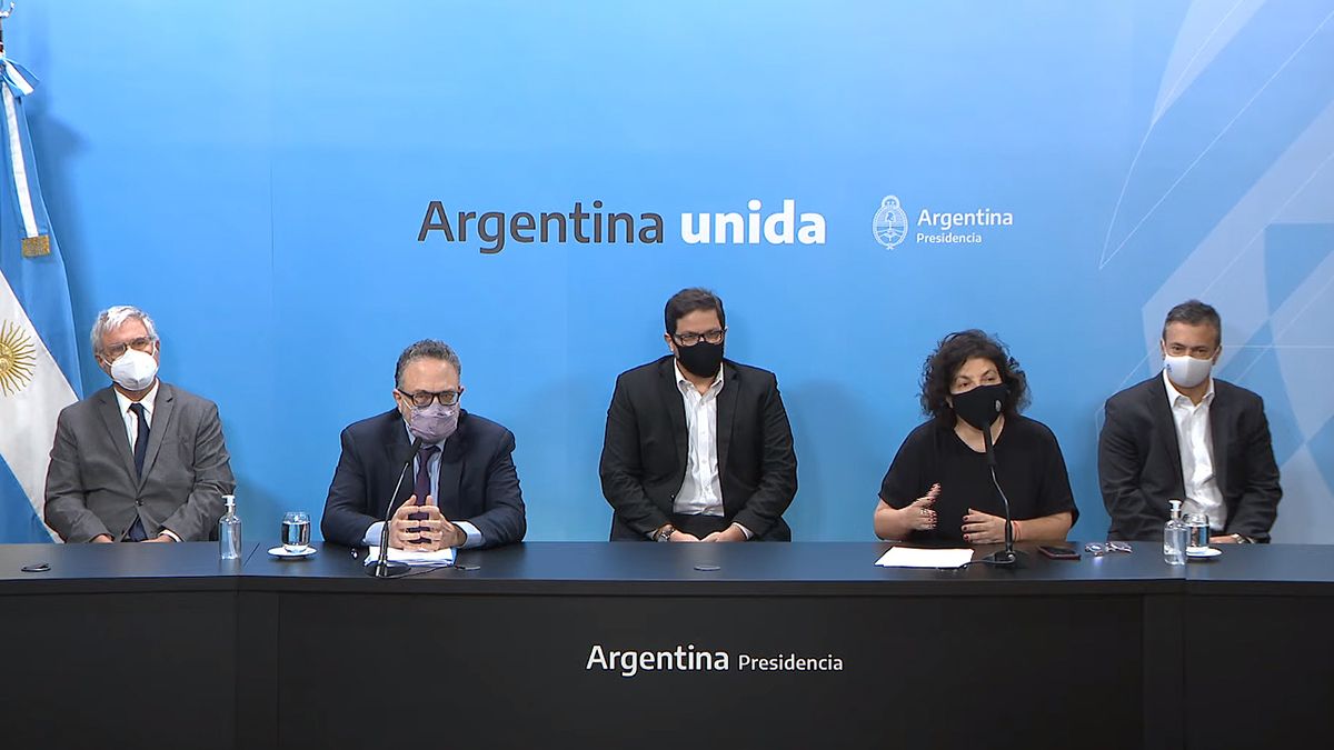 La ministra de Salud