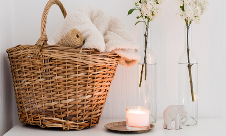 como hacer cestas de mimbre: ideales para decorar tu hogar