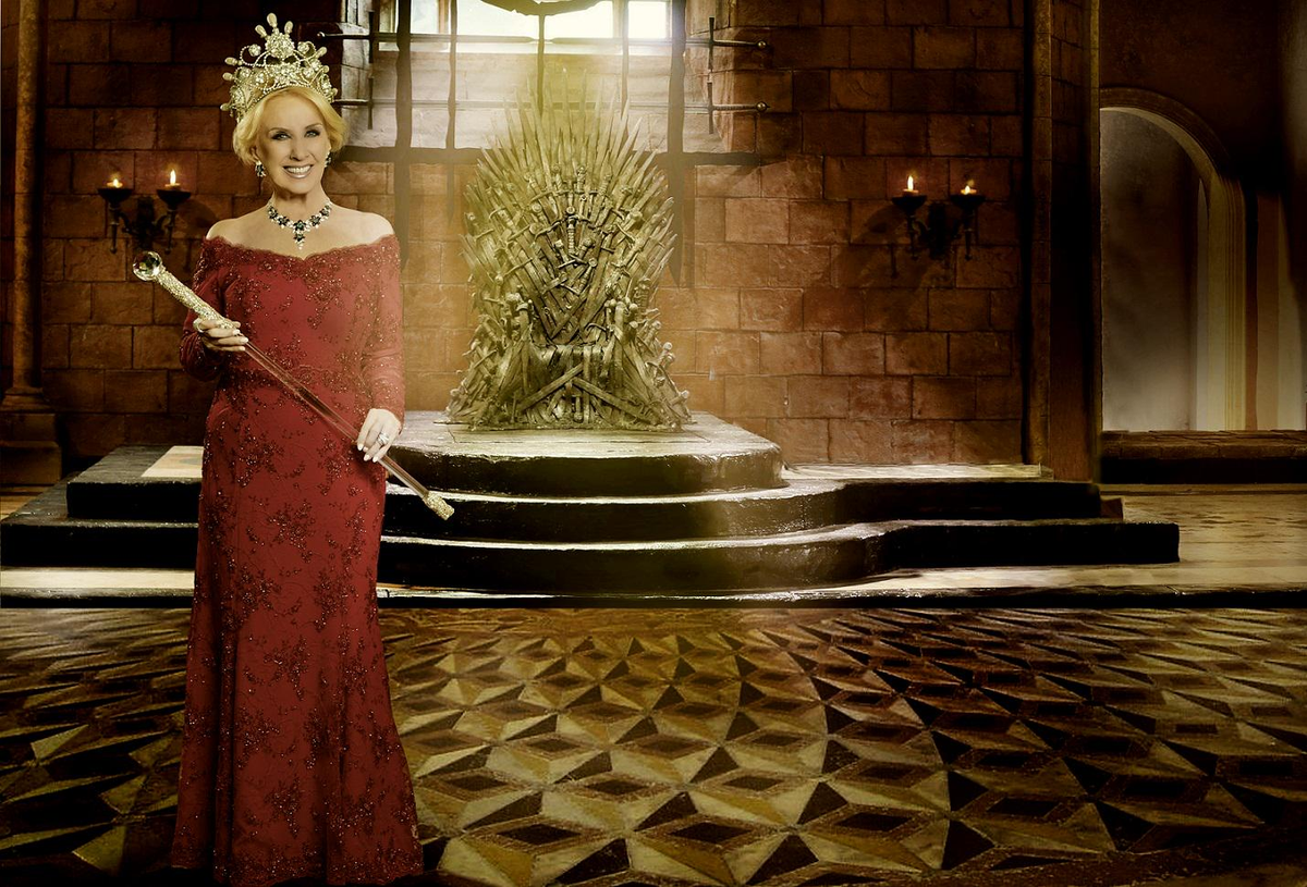 Mirtha Legrand protagoniza la publicidad de La casa del dragón
