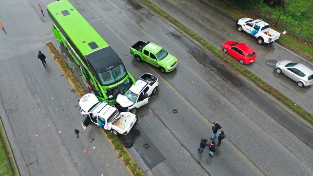 Un paciente con orden de internación psiquiátrica robó un patrullero y causó un triple choque en Mar del Plata.