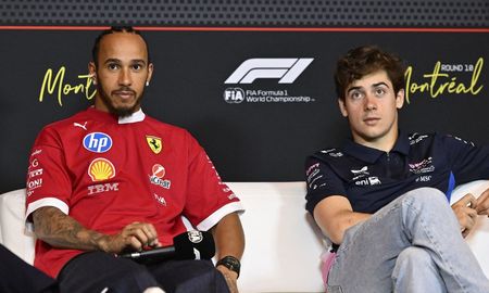 El gesto de Hamilton a Colapinto tras un toque en Miami que encendió la polémica El gesto de Hamilton a Colapinto tras un toque en Miami que encendió la polémica
