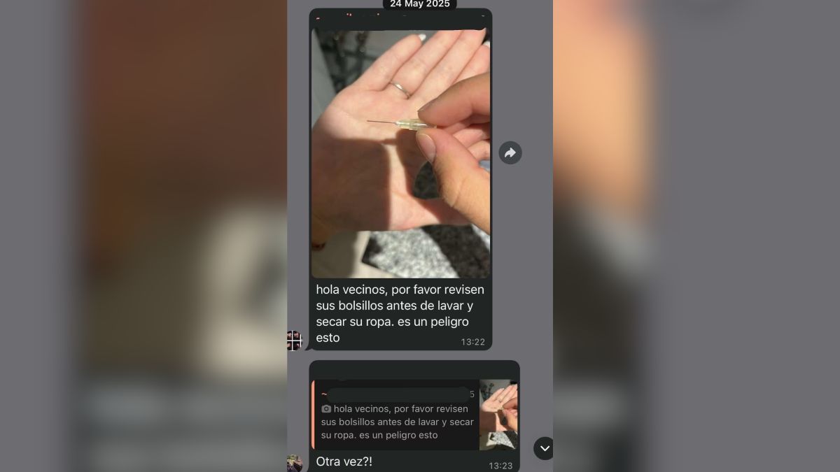 El hallazgo de agujas ocurrió en el edificio de Palermo donde vive la médica imputada. El hallazgo de agujas ocurrió en el edificio de Palermo donde vive la médica imputada.