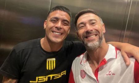 Brian Fernández pasó por la concentración de Unión en Buenos Aires: ¿qué hizo? Brian Fernández pasó por la concentración de Unión en Buenos Aires: ¿qué hizo?