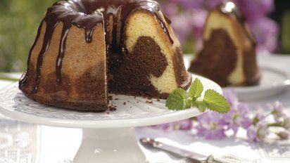 Budín de yogur con crema de chocolate: una receta deliciosa para disfrutar