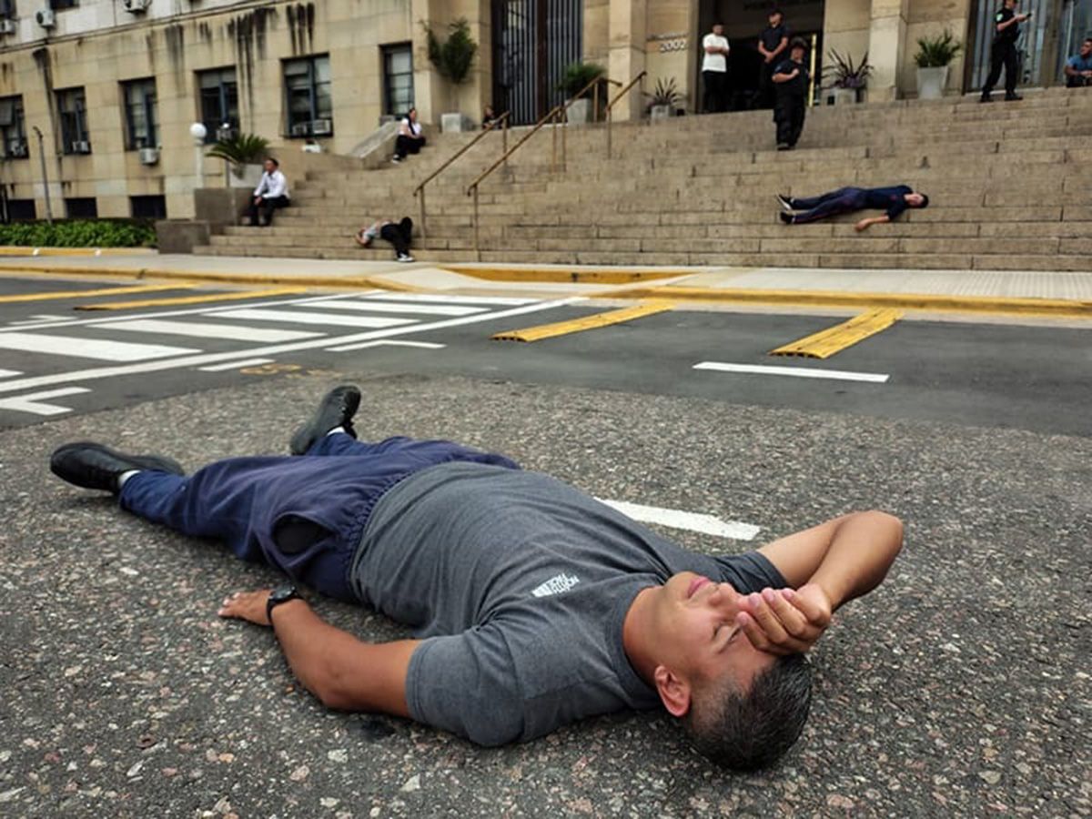 La Corte Suprema de Justicia impuls&oacute; un simulacro de emergencia en Comodoro Py.